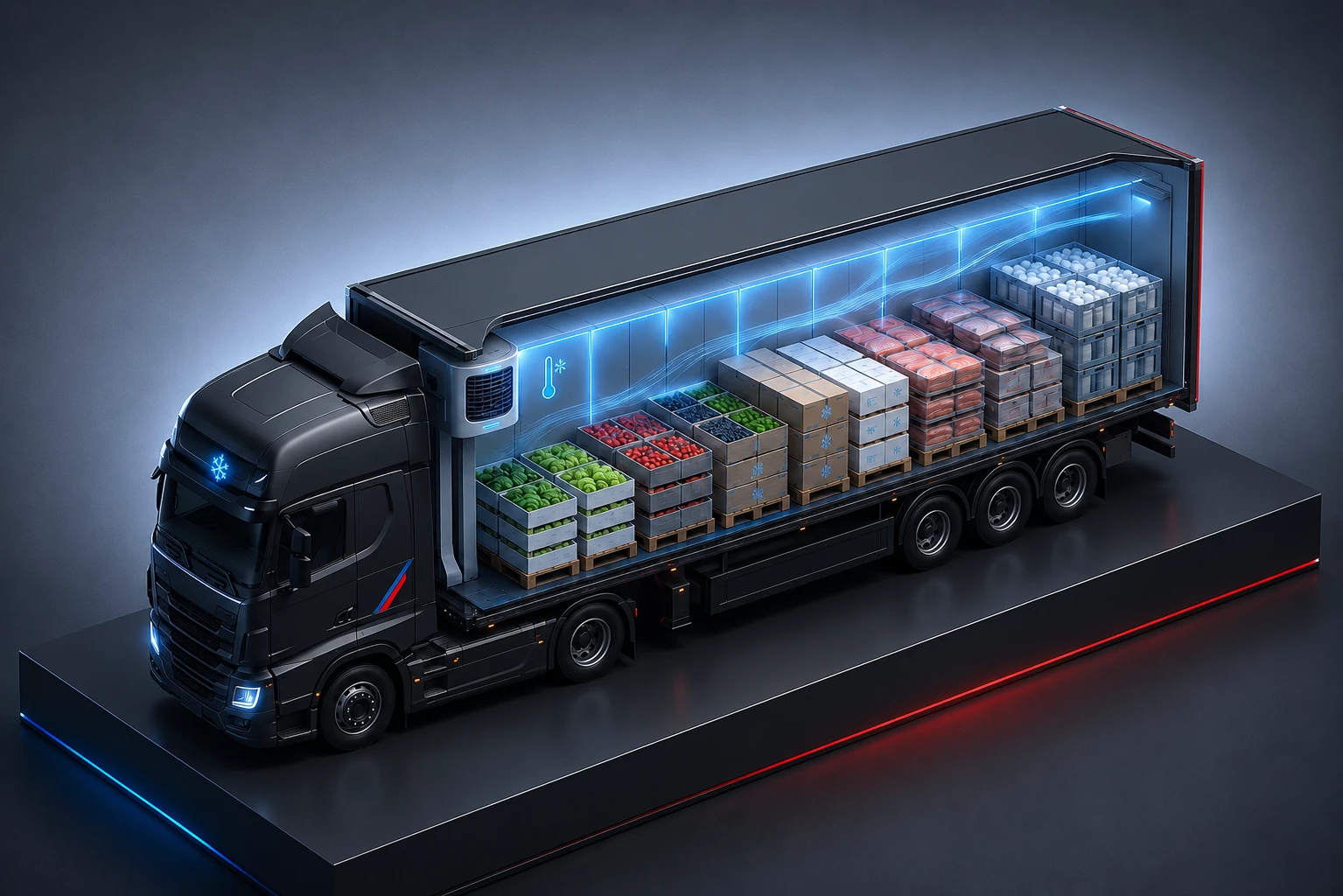 Temperaturgeführter Kühltransport